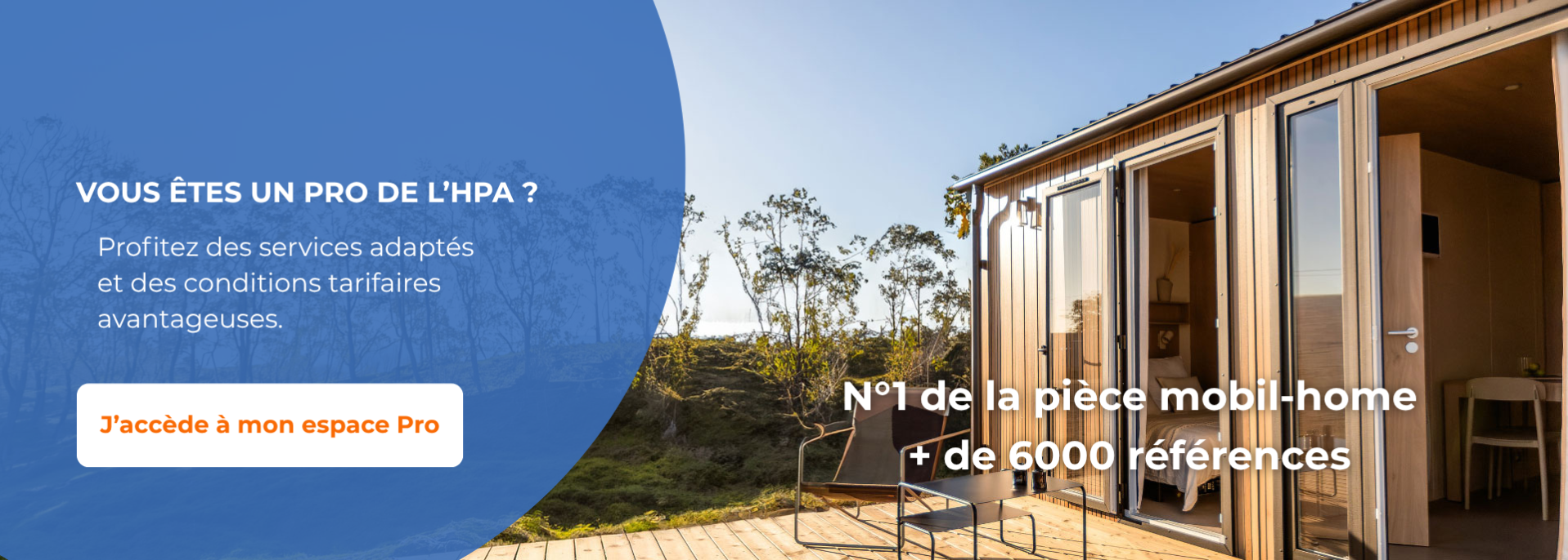 pièces détachées mobil home pour professionnels