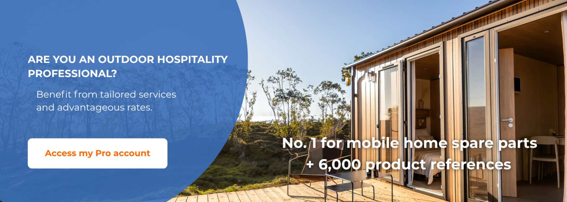 Mobile home Spare Parts for Professionals