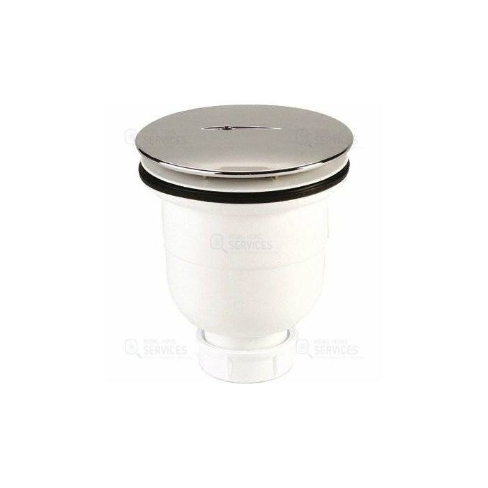 D90 Shower Drain ABS Chrome Flap SV