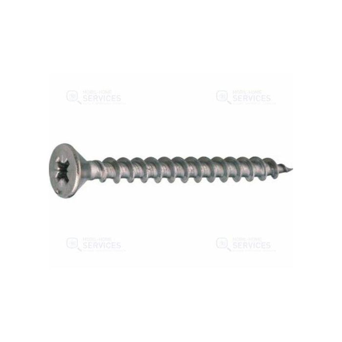Vis PVC inox A2 - tête fraisée bombée TFB PHILLIPS 4.3X35