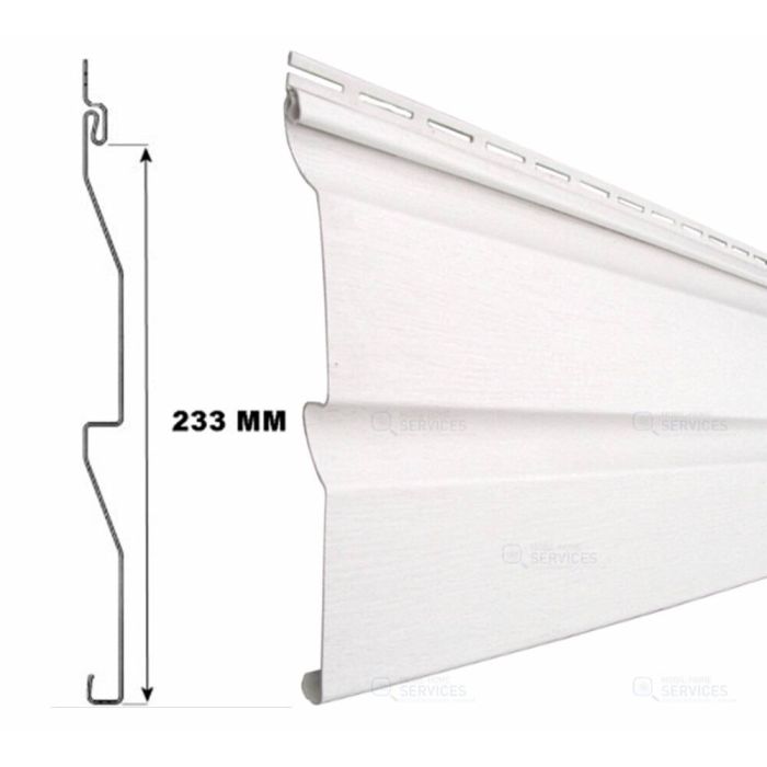 Bardage vinyl hauteur 233 mm