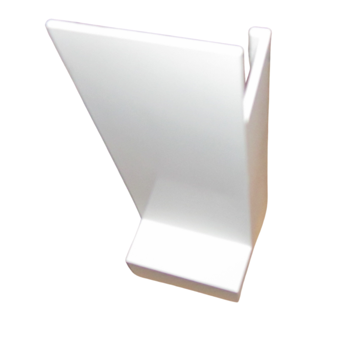 Dessus angle droit 47 × 47 × 143 mm