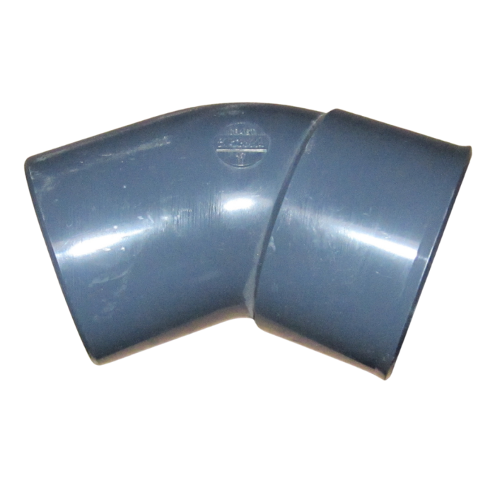 Coude pvc MF Ø80 45° 