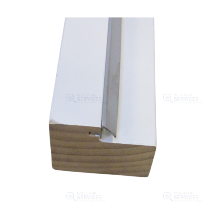 Profil encadrement de porte plat coté gond