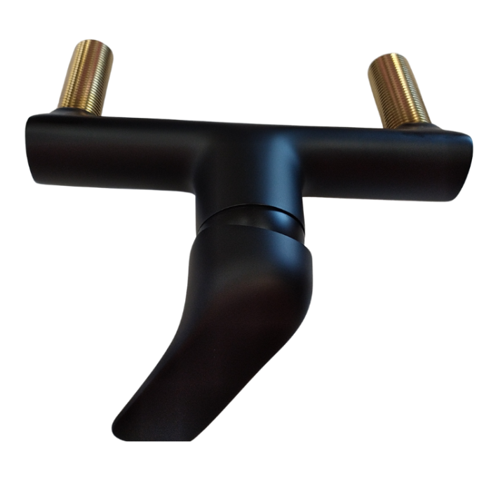 Mitigeur de douche noir entraxe 150mm