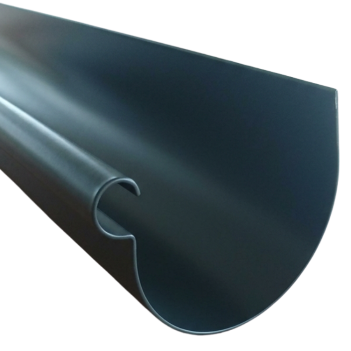 Gouttière demi-ronde aluminium 270 – Longueur 3 m