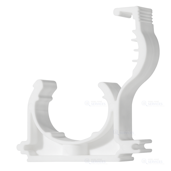 Clip fixation tuyau Ø40