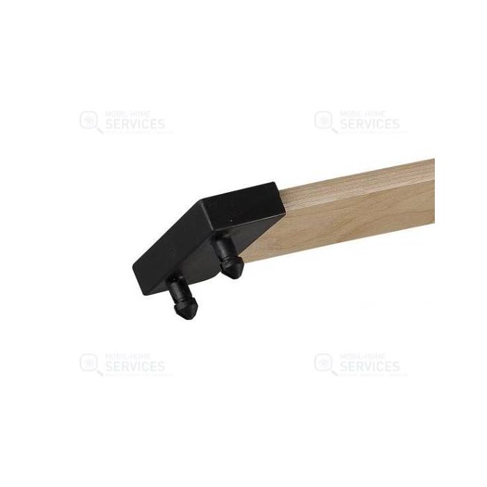 Embout 2 tenons pour latte de 53 mm