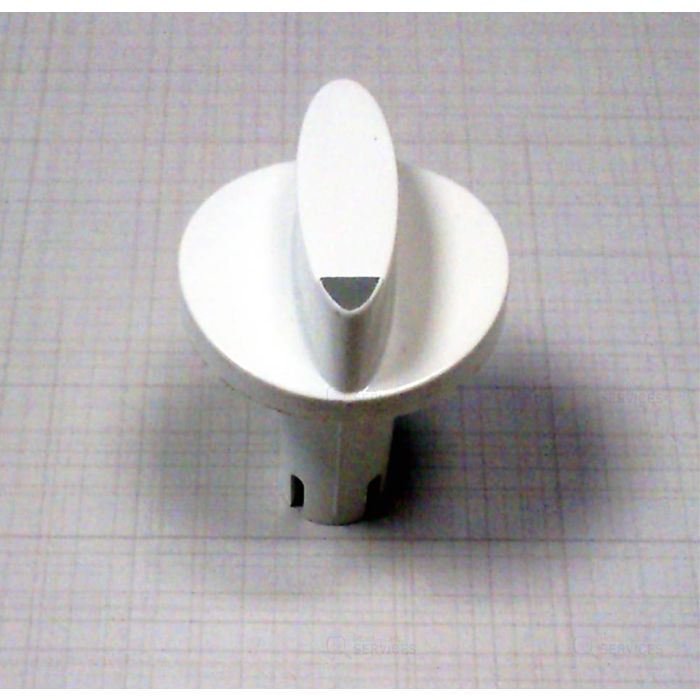 Bouton sélecteur Temp/Débit d'eau WR8P31 Bosch Blanc