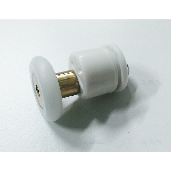Roulette pour porte de douche fixe