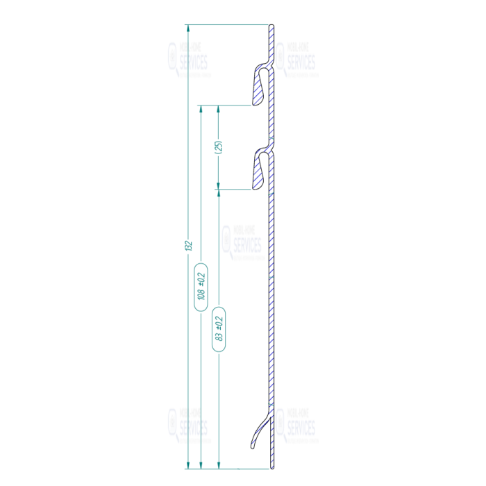 Profil pvc départ