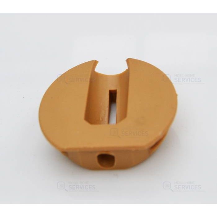 Ferrure d'assemblage plastique rond