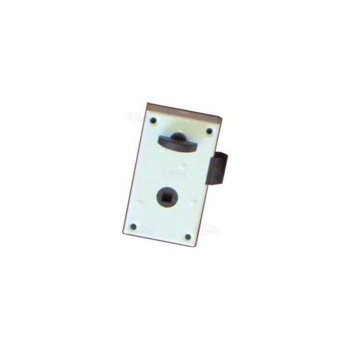 Serrure en applique pour porte séparation poussant gauche