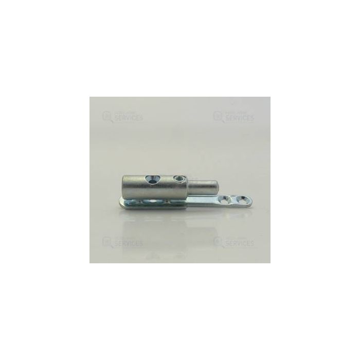 Plug 2D male Zinc / platinum
