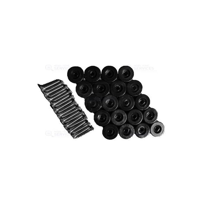 Pulley kit for terrace tarpaulin