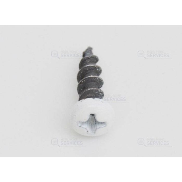 Vis 4.3X15 inox tête blanche