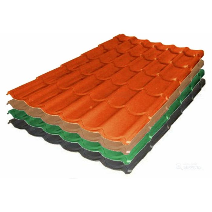 Panneau tuiles en acier revêtu 2123X980