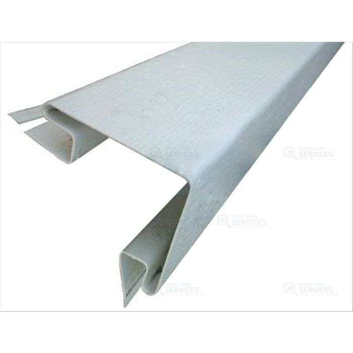 Profile angle de bardage - Blanc naturel