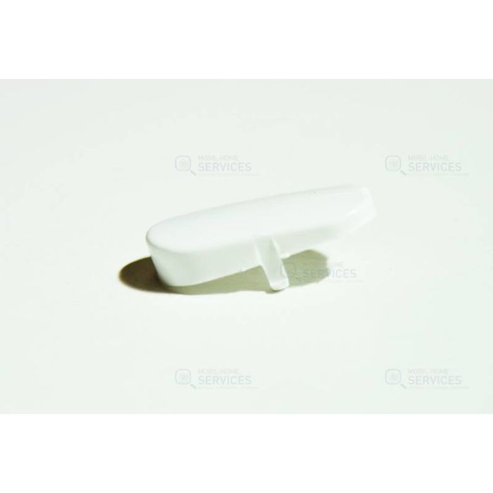 Cache vis poignée Tekedo Blanc