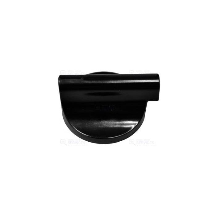 Bouton noir pour plaque gaz