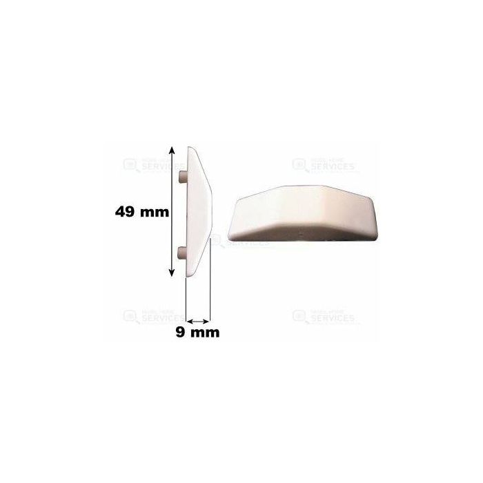 Gâche nylon CEG 0016 Blanc