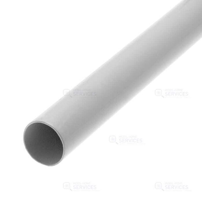 Tube plastifié blanc