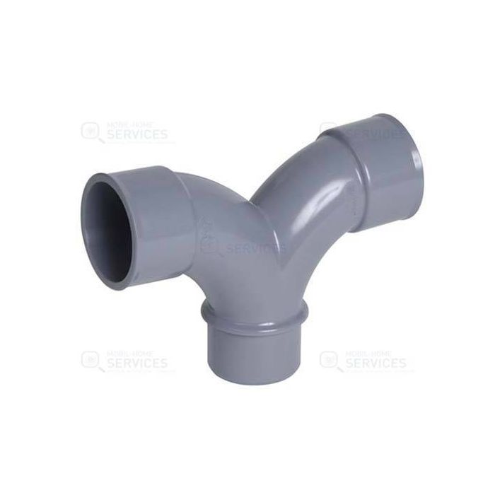 Coude double parallèle 87° D40 FFM