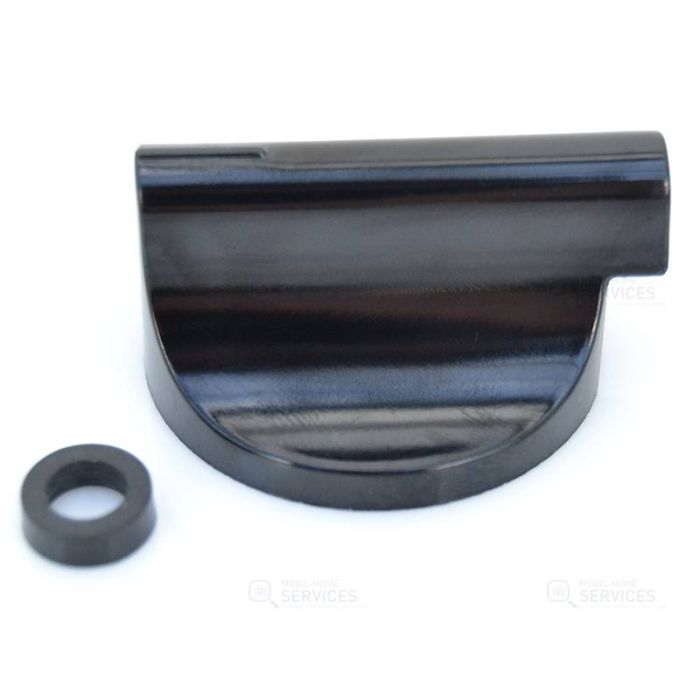 Bouton noir pour plaque gaz