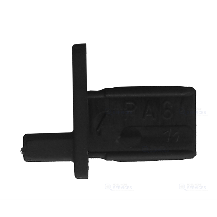 Embout gauche pour store moustiquaire Noir