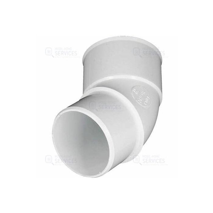 Coude MF 45° CJ4GTB Blanc