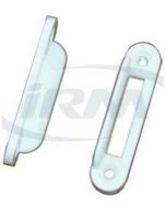 Gâche PVC plastique blanc