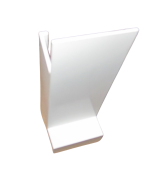 Dessus angle gauche 47 × 47 × 143 mm
