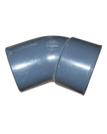 Coude pvc MF Ø80 45°