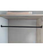 Tube de penderie laqué D18 longueur 668 mm