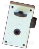 Serrure en applique pour porte séparation poussant gauche