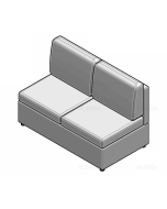 Module central + lit tiroir 1350x740x925