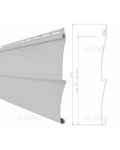 Bardage vinyl hauteur 233 mm