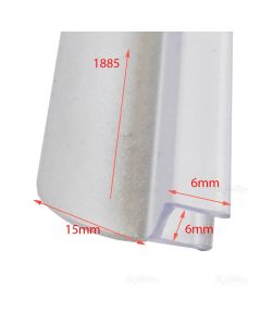 Joint mono lèvre pour porte de douche