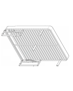 KIT COMPLET SOMMIER RELEVABLE 1000N 2X18L 1580X1980