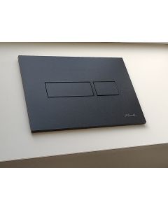Plaque de commande rectangulaire pour réservoir de WC suspendu