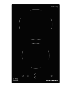 Plaque vitro 2 foyers sensitives