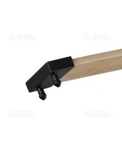 Embout 2 tenons pour latte de 53 mm