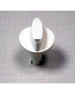 Bouton sélecteur Temp/Débit d'eau WR8P31 Bosch Blanc