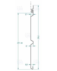 Bardage vinyle hauteur 250 mm