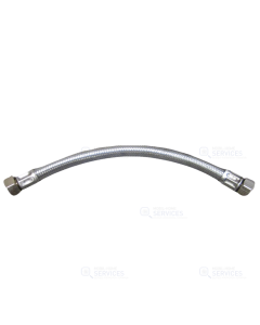 Flexible inox FF 1/2 droit LG 300