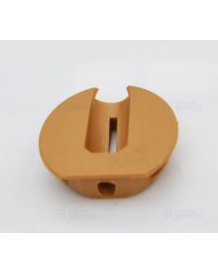 Ferrure d'assemblage plastique rond