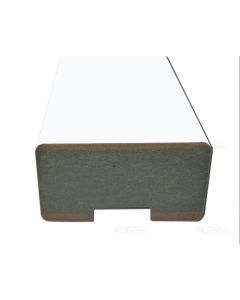 Profil encadrement porte Blanc Vierge - Plan 100907
