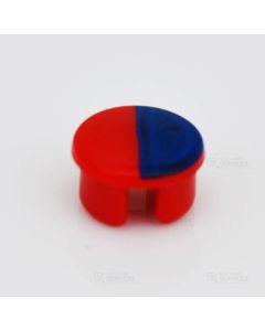 Cache vis Bleu/Rouge de diamètre 8 pour mitigeur