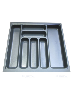Range-couverts anthracite pour meuble de 600 mm