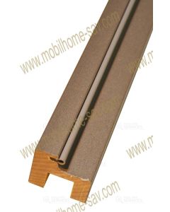 Profil encadrement porte gond + rainure